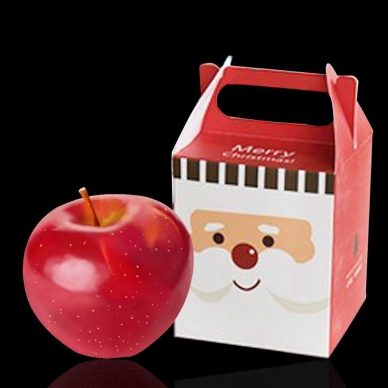 1 Hộp Giấy Đựng Quà Giáng Sinh Sáng Tạo Cho Apple