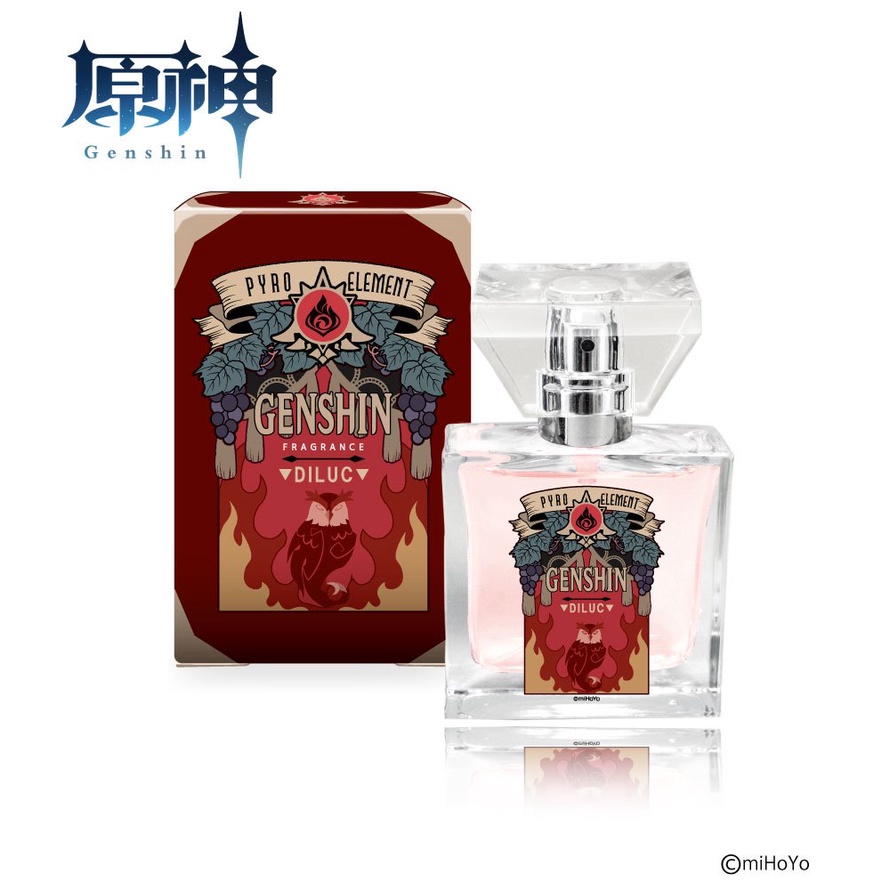 Nước Hoa Diluc - Primaniacs Genshin Impact Fragrance 30ml