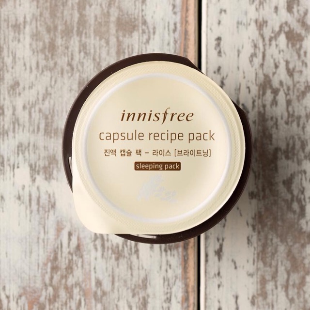 MẶT NẠ NGỦ INNISFREE DẠNG HỦ CHIẾT XUẤT TỪ GẠO