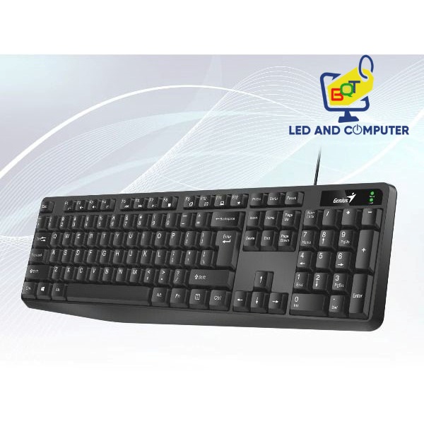 BÀN PHÍM CÓ DÂY GENIUS KB-117 - HÀNG CHÍNH HÃNG
