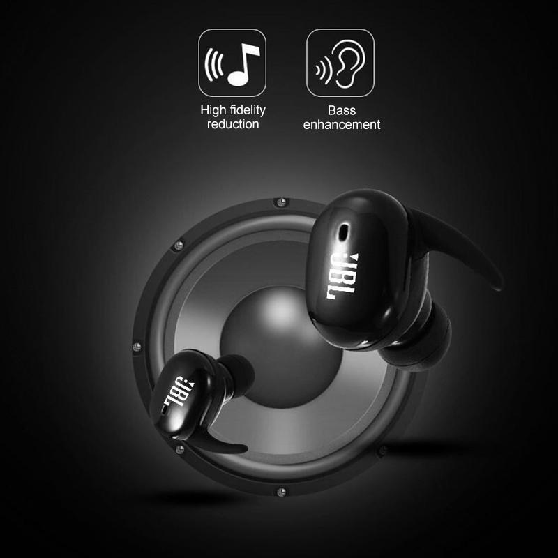 Y30 Tai Nghe Nhét Tai Bluetooth 5.0 Không Dây Jbl Tws4 Có Micro