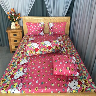 [Hổ trợ PVC] BỘ DRAP THUN CAO CẤP  HÀN QUỐC BỘ 4 MÓN (CHỌN MẪU)
