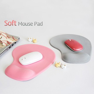Miếng lót chuột bằng silicone mềm mại có đệm tay dành cho máy tính xách tay/ máy tính để bàn