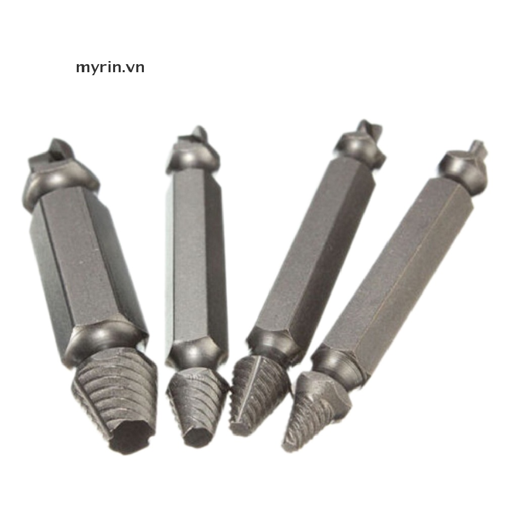 Set 4 Dụng Cụ Tháo Gỡ Ốc Vít Bị Hỏng Hai Đầu Tiện Dụng