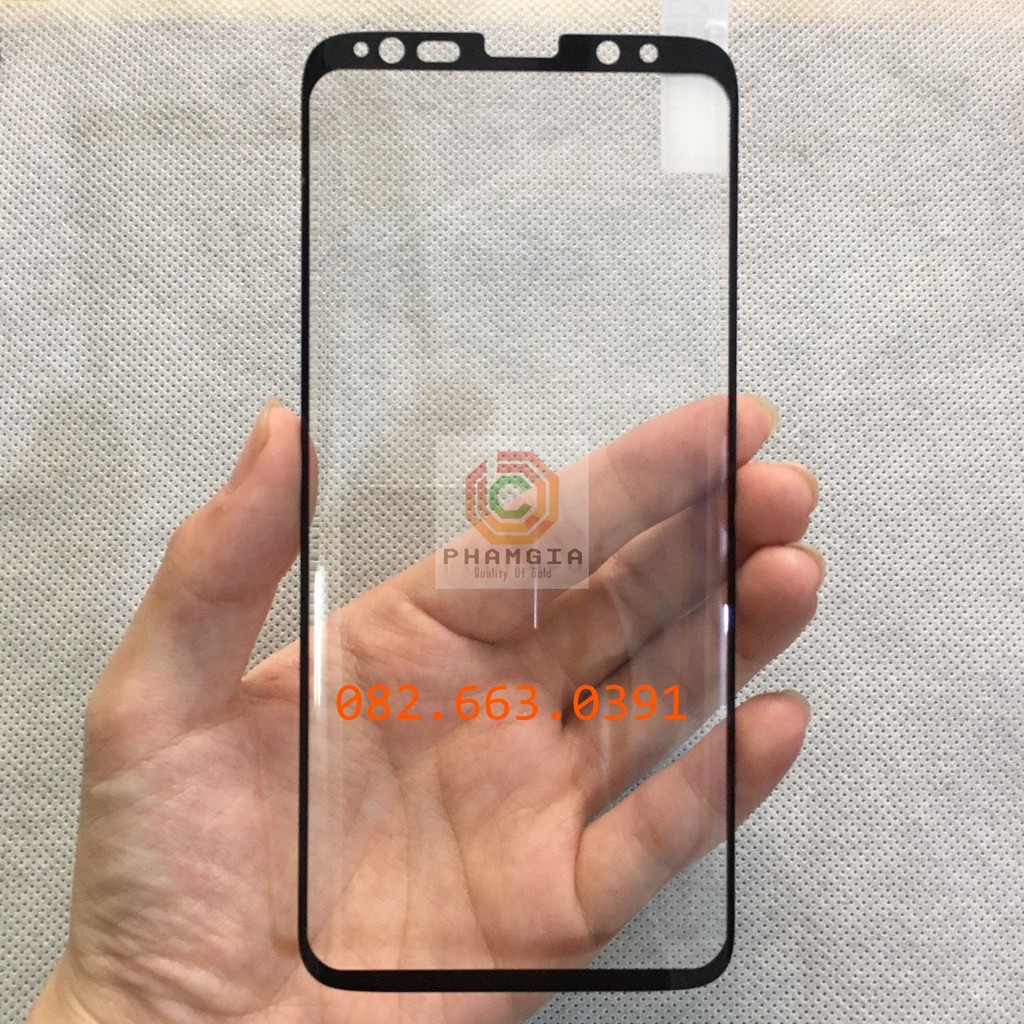 Kính cường lực Samsung S8/S8 plus full màn, full keo, không li ti