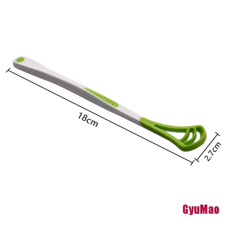 Dụng Cụ Cạo Lưỡi Di Động Làm Sạch Hơi Thở Tươi Mát