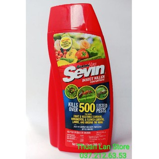 Sevin insect filler - diệt và ngừa hơn 500 loại côn trùng nguyên chai 946ml