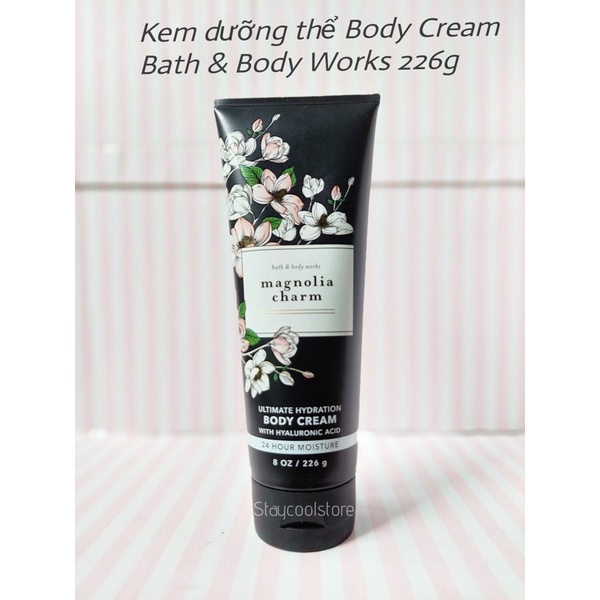 🌸🍐MAGNOLIA CHARM- Bộ xịt thơm tắm dưỡng Bath & Body Works