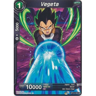 Thẻ bài Dragonball - TCG - Vegeta / BT14-128'