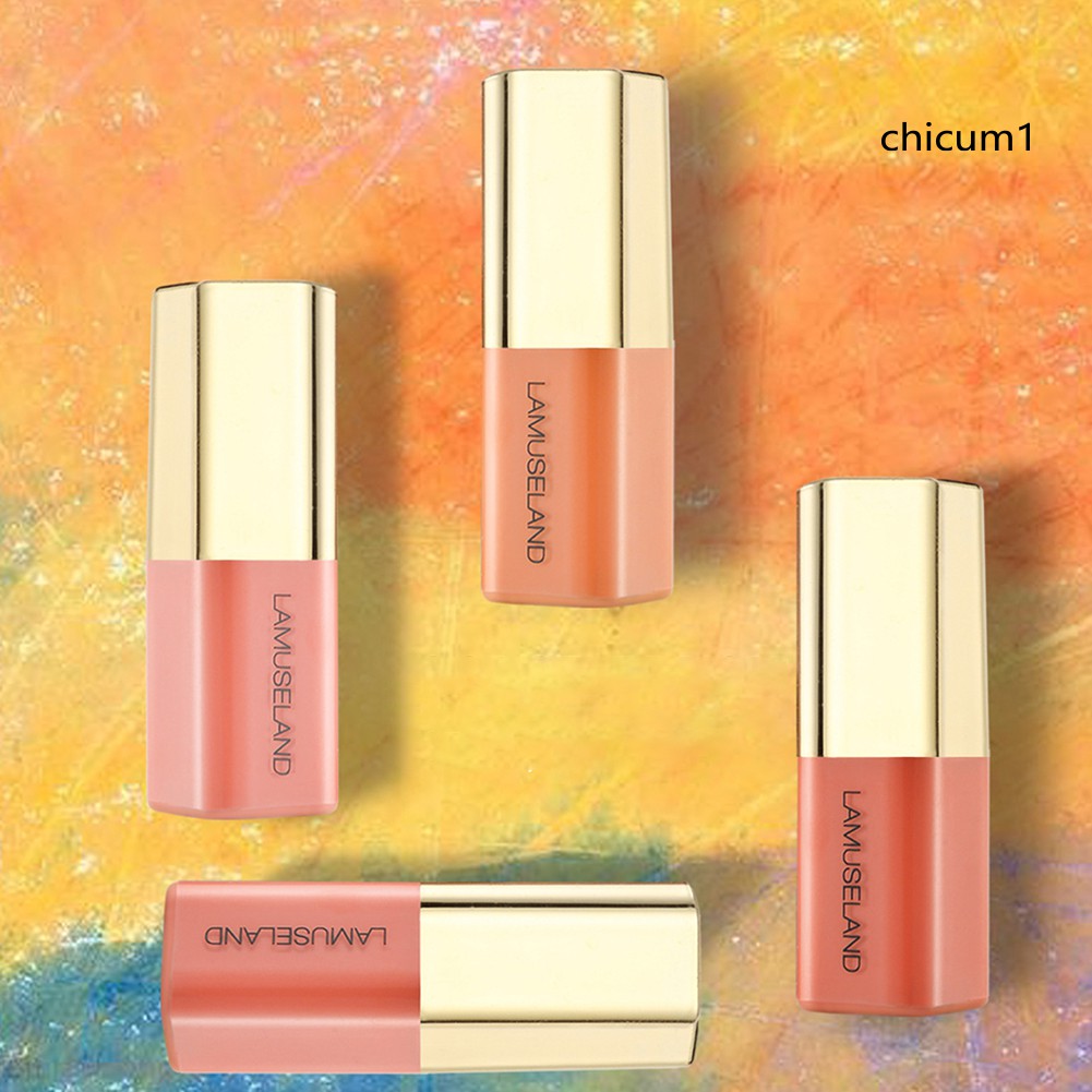 Phấn Má Hồng Dạng Lỏng Tạo Khối Lâu Trôi Chống Nhòe Làm Sáng Da