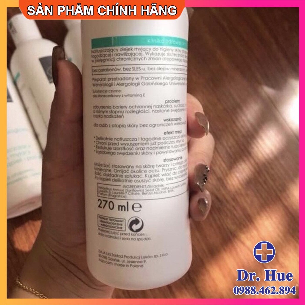 [CHÍNH HÃNG] Dầu Tắm Mềm Mịn Da Ziaja Med Atopic Skin Dermatological Formula Bath & Shower Oil Softening | BigBuy360 - bigbuy360.vn