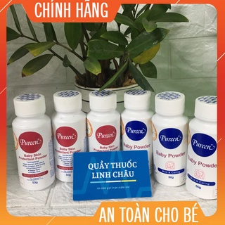 ✔️️️ phấn rôm bảo vệ da dịu nhẹ pureen 175g- 50g