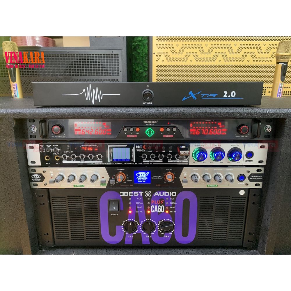 Combo loa kéo 3 bass gồm 2 bass 40 + 1 sub 50 RCF