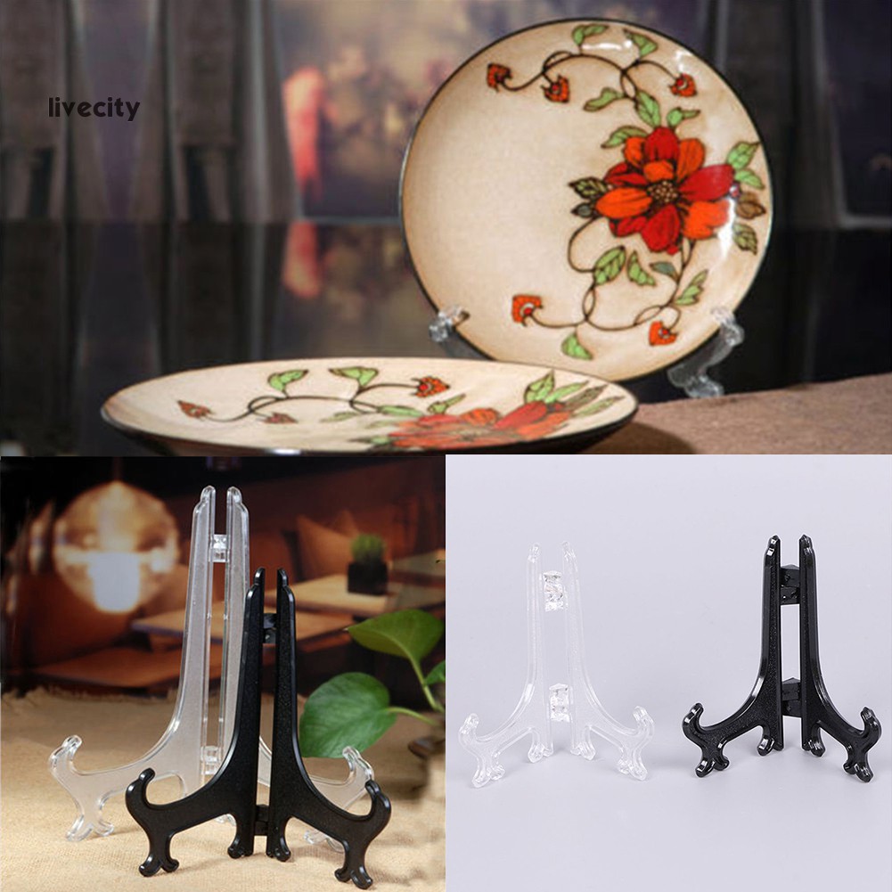 Chân Đế Trưng Bày Đĩa Bằng Nhựa Dùng Cho Trang Trí