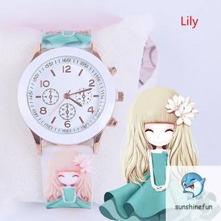 Đồng hồ đeo tay chống nước thời trang cho bé gái