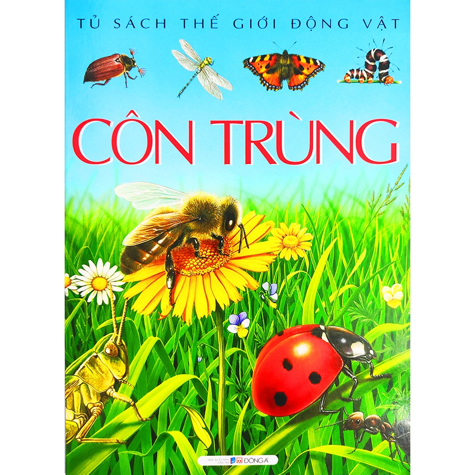 Sách cho bé Tủ sách thế giới động vật Côn Trùng