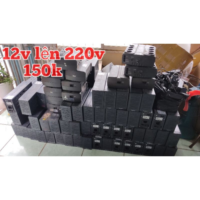 bộ lưu điện cũ 12v lên 220v (ups cũ)