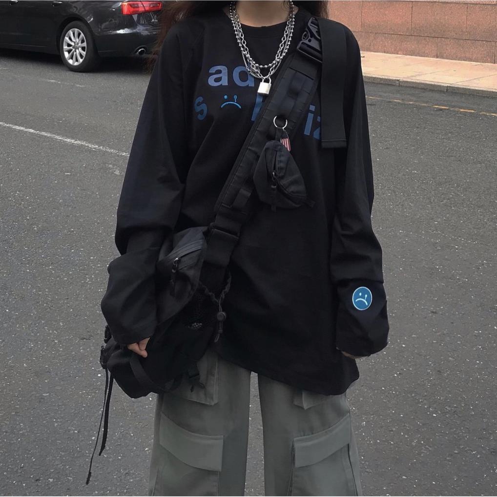 Áo sad boiz ripped signature long sleeve Áo thun tay dài sadboiz RIPPED SIGNATURE