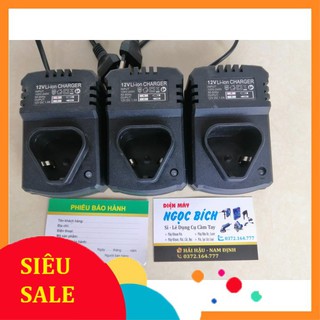 Dock sạc pin li-ion 12v cho máy khoan pin 12v