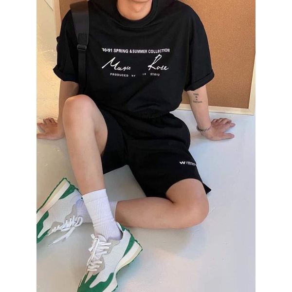 Áo thun tay lỡ form rộng unisex MSP85063 | BigBuy360 - bigbuy360.vn