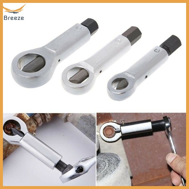 breeze Nut Splitter Breaker 9-12mm/12-16mm Nut Remover Extractor Cracker Hand Tools