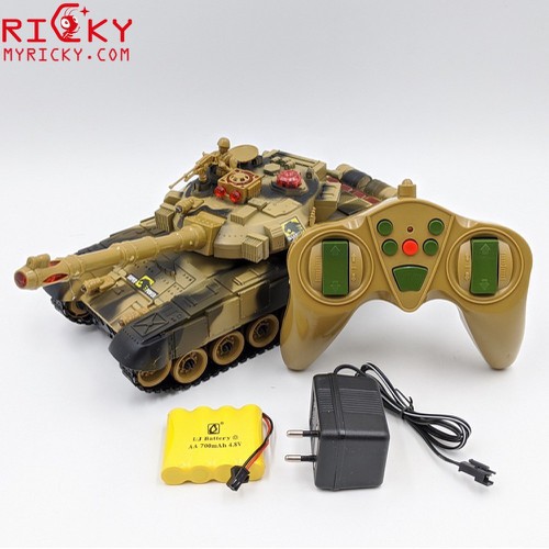 XE TĂNG CHIẾN ĐẤU ĐIỀU KHIỂN TỪ XA - PIN SẠC-BÁNH XÍCH-NO 9993