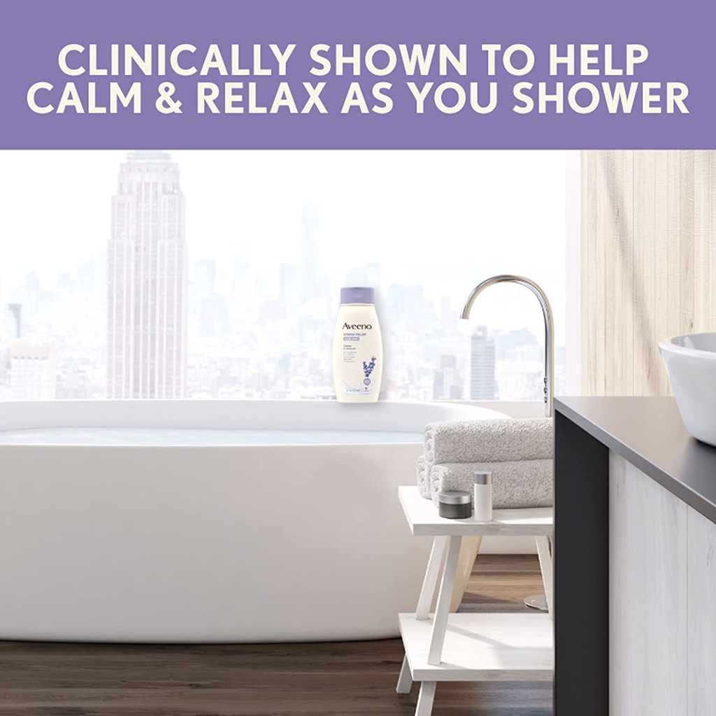[USA] Sữa tắm thư giãn AVEENO Stress Relief Lavender Scented | BigBuy360 - bigbuy360.vn