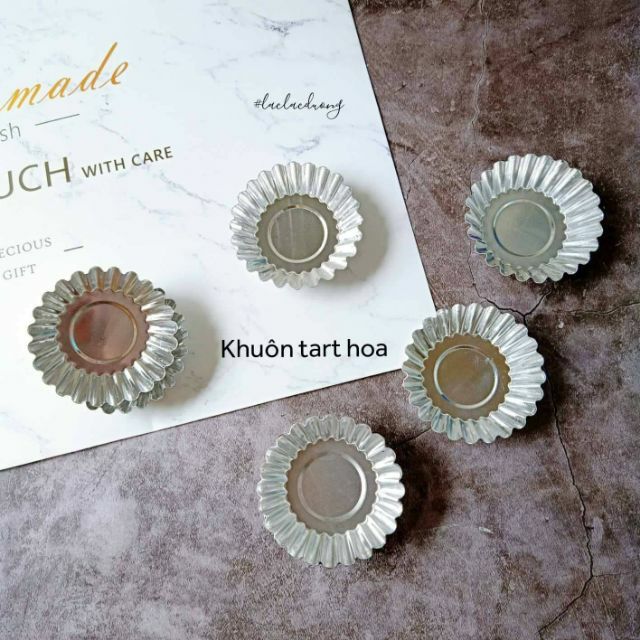 [2 mẫu] Khuôn tart làm bánh