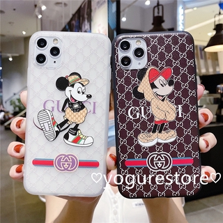 Ốp Lưng Gucci Hình Chuột Mickey Sang Trọng Cho Oppo A92s A92 A52 A91 A31 Reno Reno 4 Reno 3 Reno 2 A9 2020 A5 2020 A3s