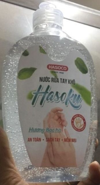 Nước rửa tay khô Hasuco Kazoku,hương trà xanh loại 500ml xuất Nhật dạng gel hương trà xanh,bạc hà Hasaco | BigBuy360 - bigbuy360.vn