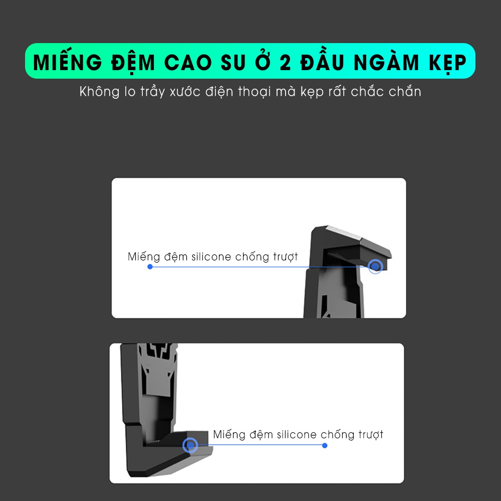 Bộ tản nhiệt cho máy tính bảng MEMO DL05 lPad công nghệ sò lạnh led rgb gaming màn hình hiển thị nhiệt độ cho tablet