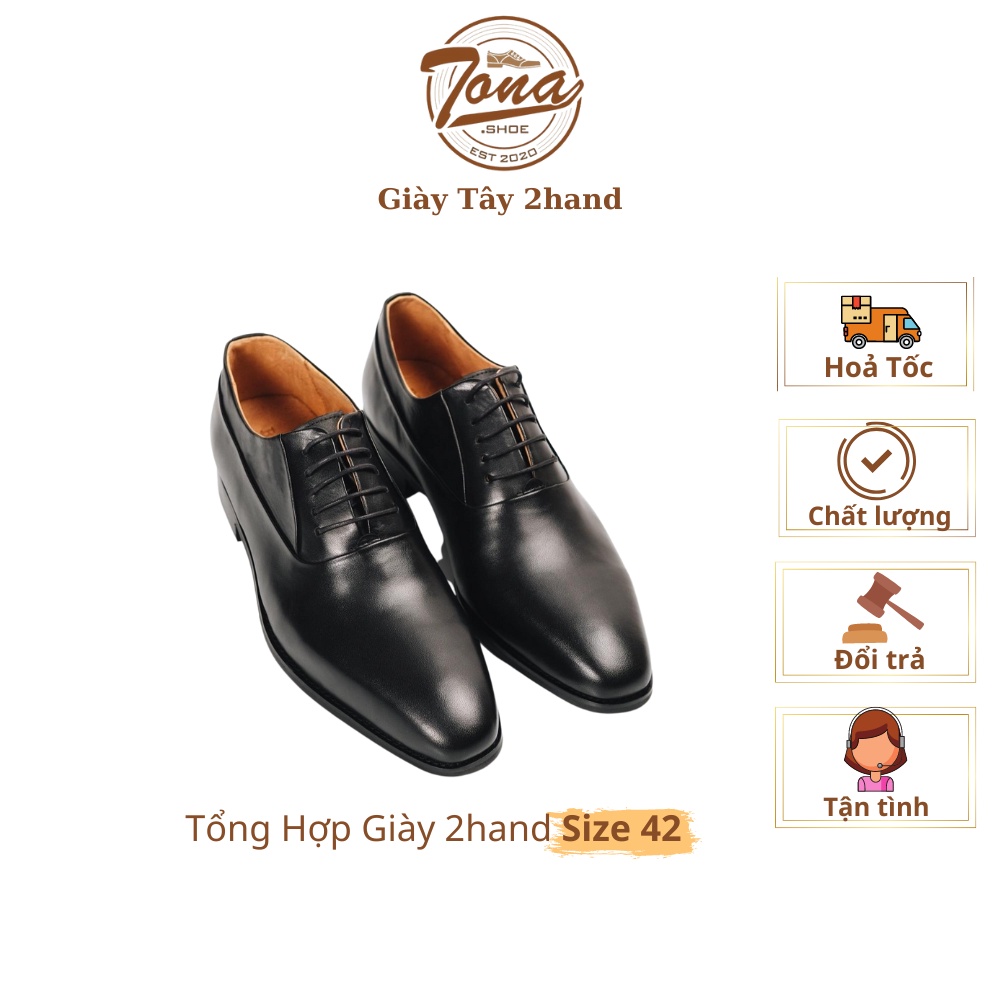 [Giày 2hand] Tổng Hợp Giày Tây 2hand Size 42 Có Dây