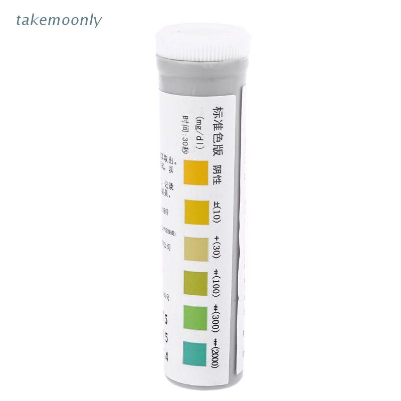 TAK  20Pcs Test Urine Protein Test Strips Kidney Urinary Tract Infection Test Paper