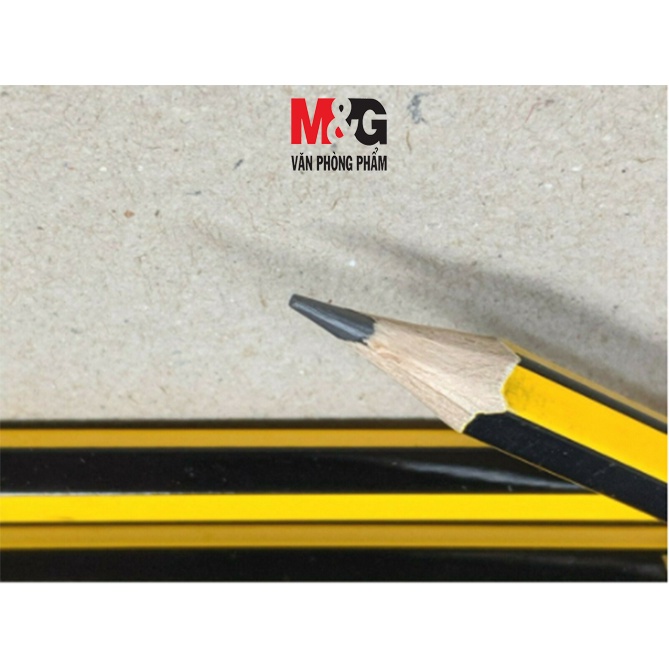 Chì chuốt HB M&G AWP30871 thân vàng có gôm