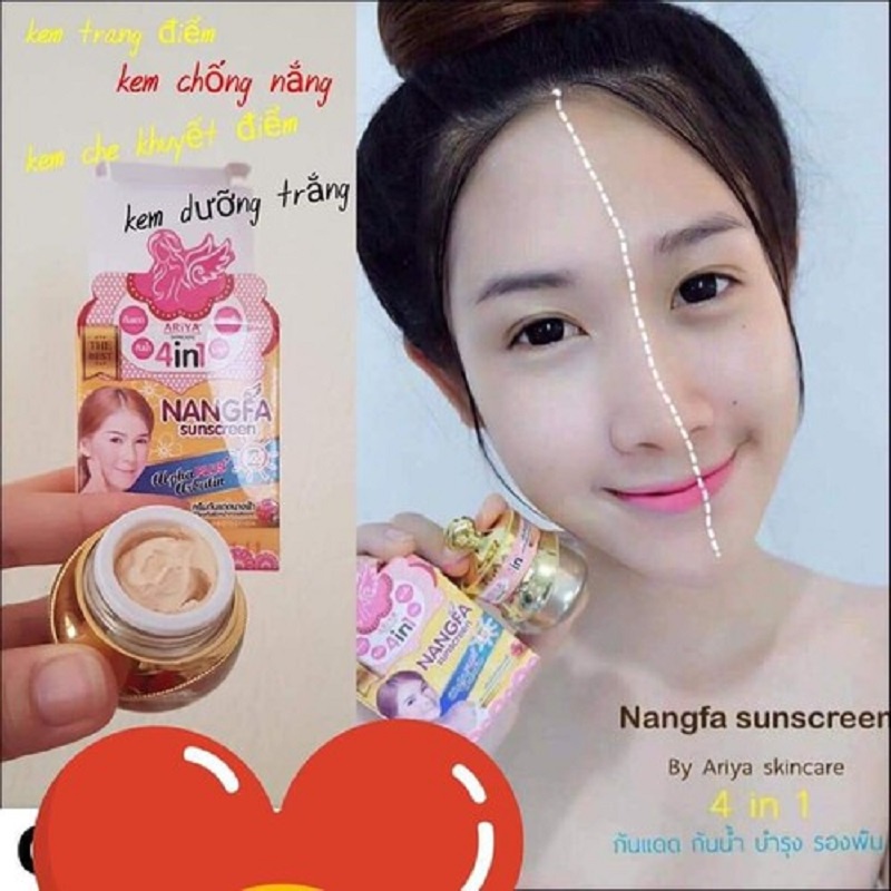 Kem Chống Nắng Dưỡng Da 4 Trong 1 Nangfa Sunscreen Thái Lan