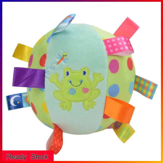 kl Baby Ball Plush Ball Toy Super soft comfort ball Easy to Grasp Bumps Help Develop Motor Skills