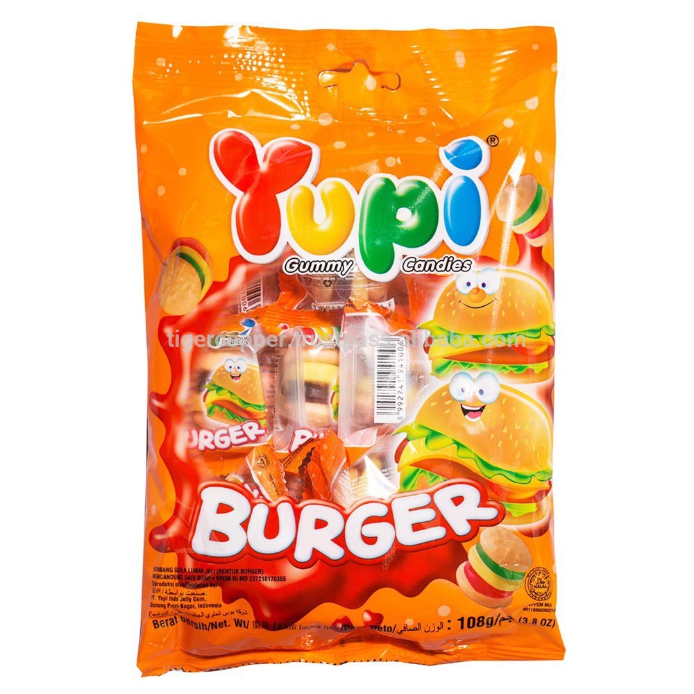 Kẹo dẻo Yupi burger 96g