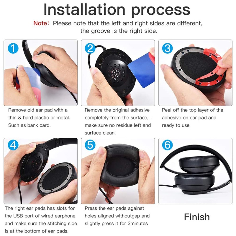Cặp Mút Đệm Thay Thế Cho Tai Nghe Chụp Tai Beats Studio2 0
