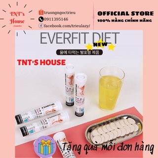 Viên sủi giảm cân, giảm mỡ bụng, giảm cân cấp tốc an toàn Zantiva Everfit Diet xuất xứ từ Đức lọ 20 viên