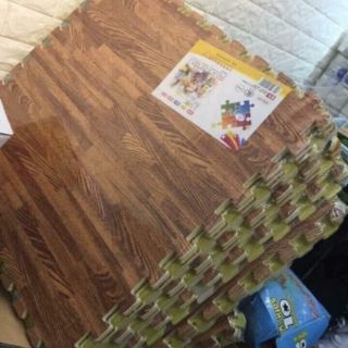 Thảm xốp ghép vân gỗp