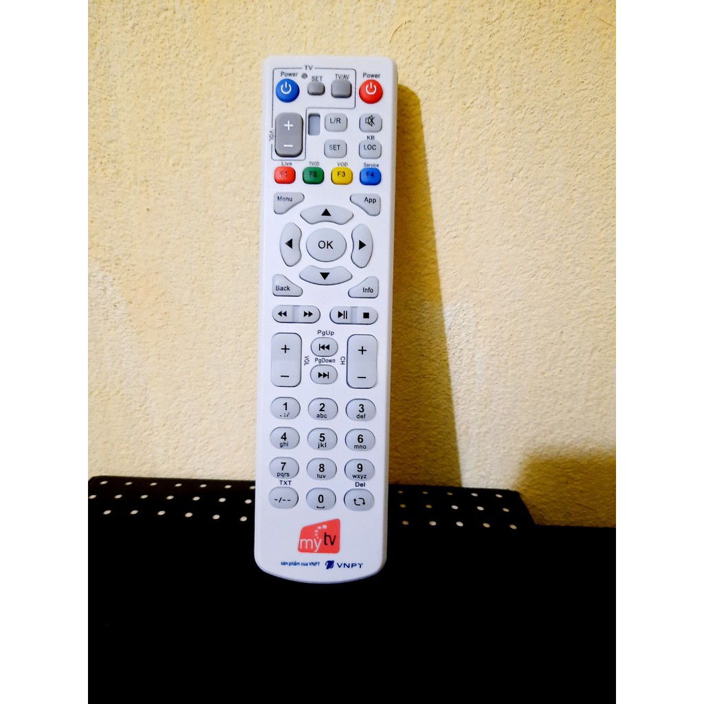 Điều khiển đầu thu MyTV- Hàng tốt 100% Tặng kèm Pin