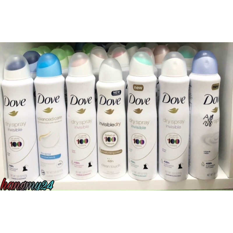 Xịt thơm Body Dove 150ml của Anh