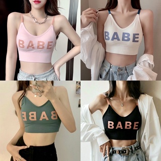 Áo bra nữ BABE , Áo hai dây croptop nâng ngực , hở lưng kiểu dáng sexy trẻ trung , năng động