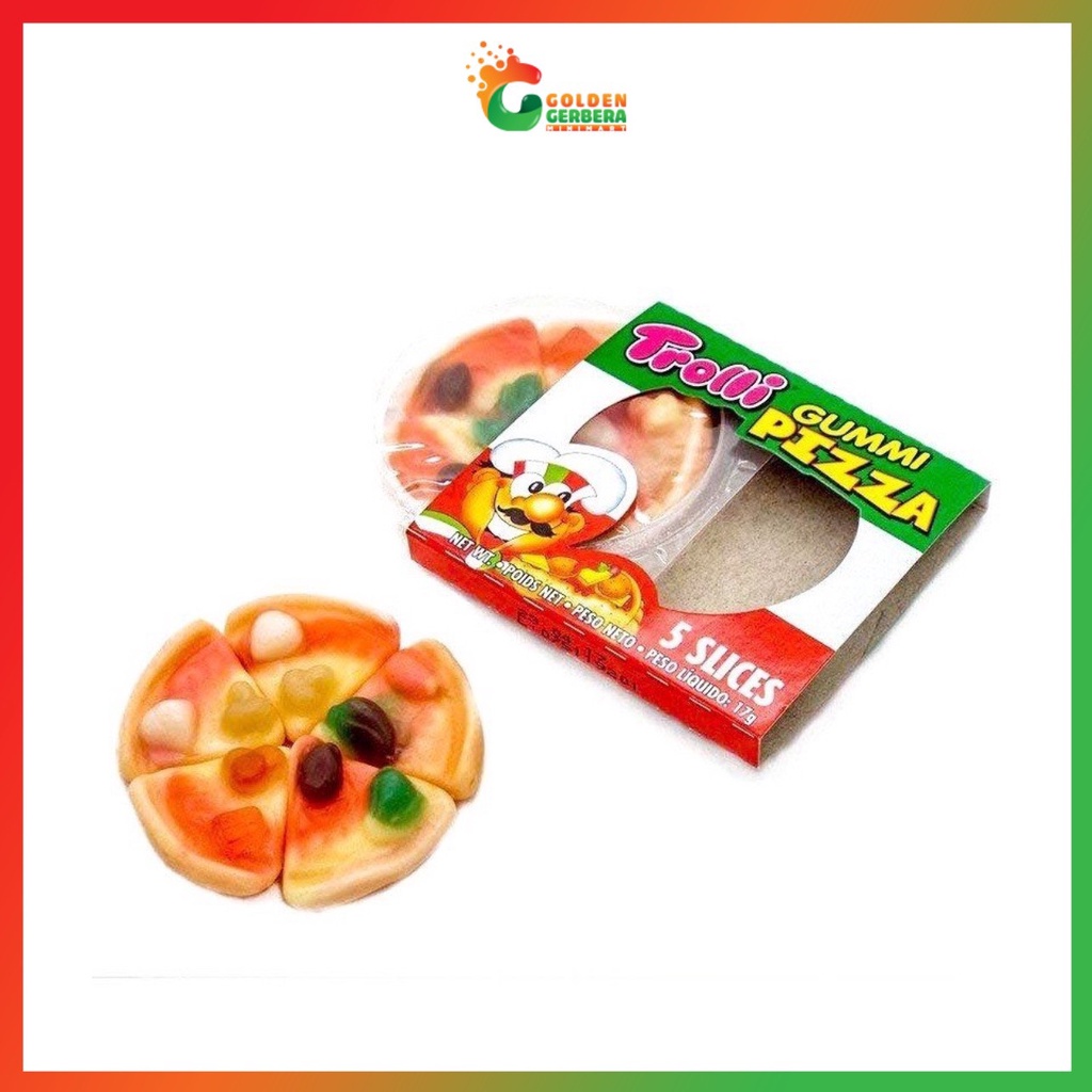 Kẹo Dẻo Trolli Gummi Pizza 15.5G