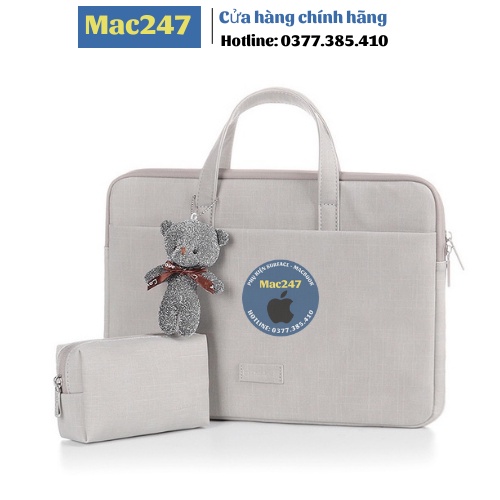 (Tặng túi, gấu bông) Túi xách chống sốc TAIKESEN thời trang cho Laptop, Macbook 13,14,15inch