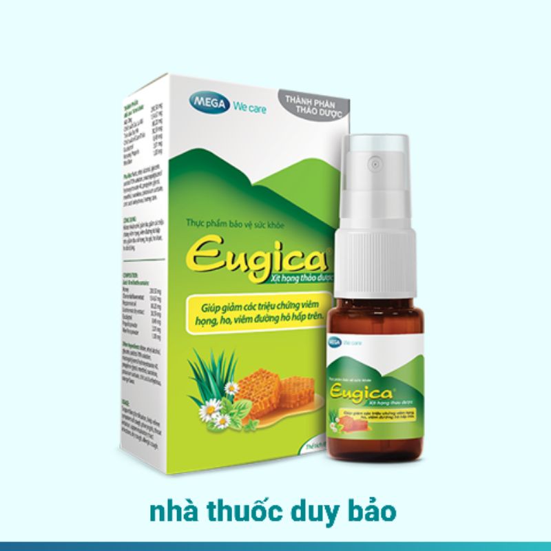 xịt họng eugica