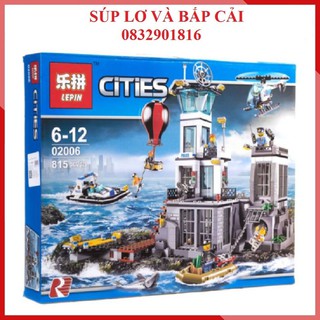 Lepin mã 02006 Trạm cảnh sát biển - Đồ chơi xếp hình, lắp ráp thông minh