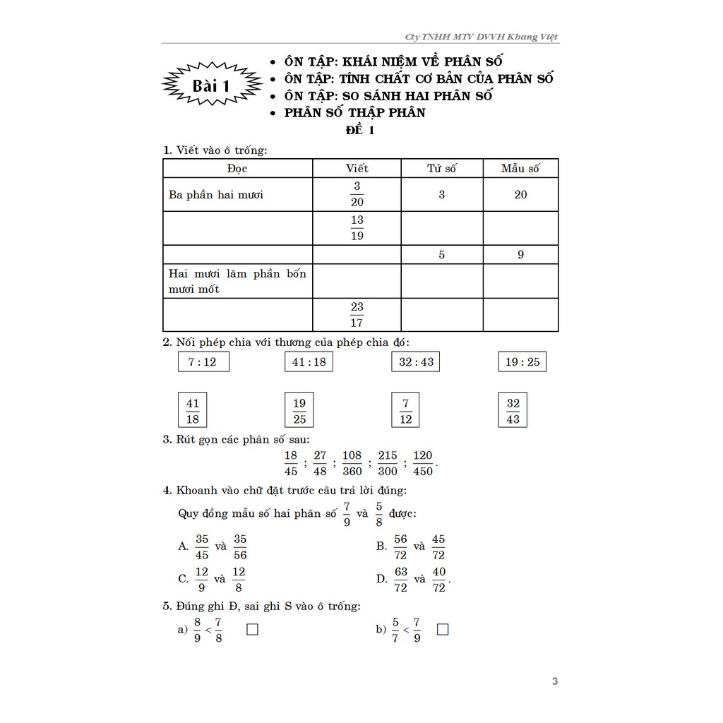 Sách Nâng Cao Và Phát Triển Toán 5