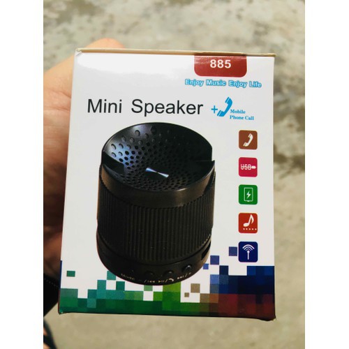 Loa Bluetooth Mini 885 BASS trầm, ấm như JBL, LG , SONY