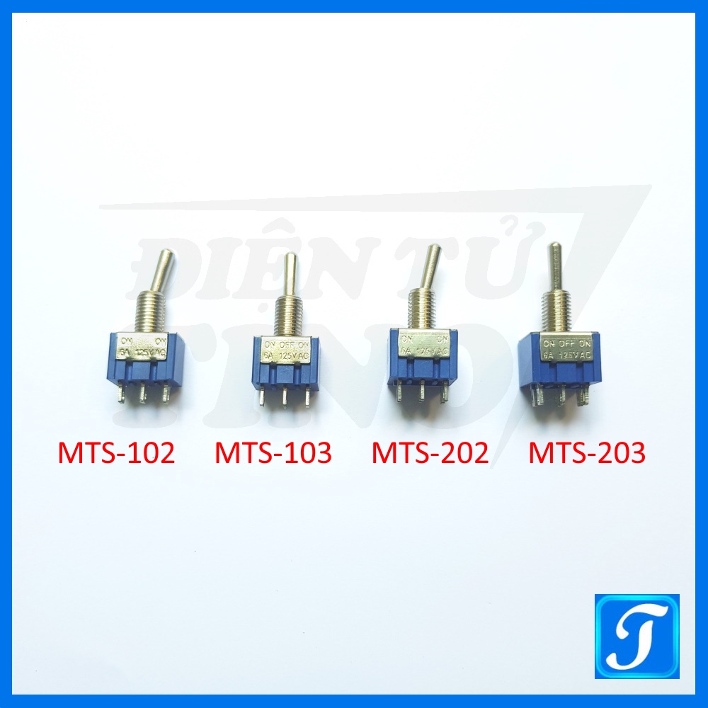 Công Tắc Gạt MTS 3 / 6 Chân Tiếp Điểm Giữ 6A 125V các loại